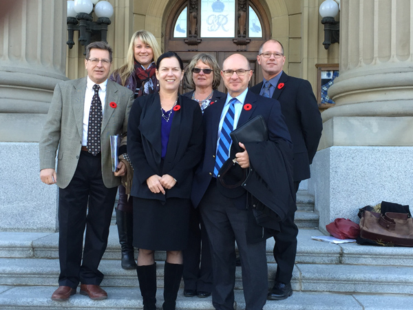 Alberta Canola and Canola Council at the Alberta Legislature