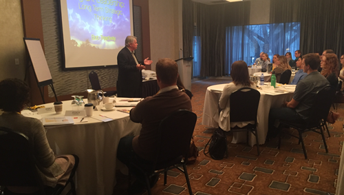 Bob Treadway at Alberta Leaders event