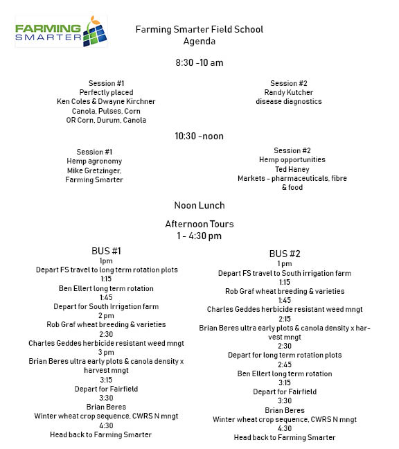 Farming Smarter Field SchoolAlberta Canola Producers Commission