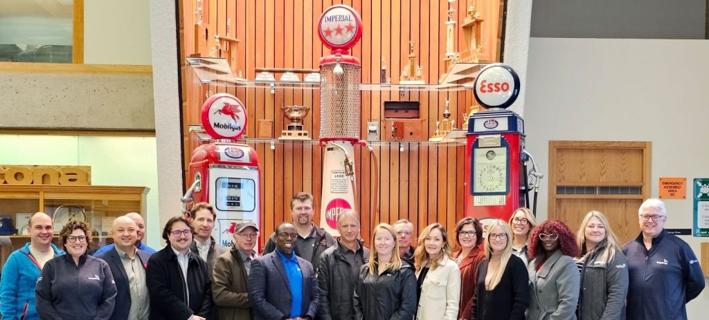 In the fall of 2024, the Alberta Canola board and staff were invited for a tour of the new renewable diesel facility being built by Imperial Oil at their Strathcona Refinery to learn more about what this could mean for the province’s agricultural and renewable energy sectors.